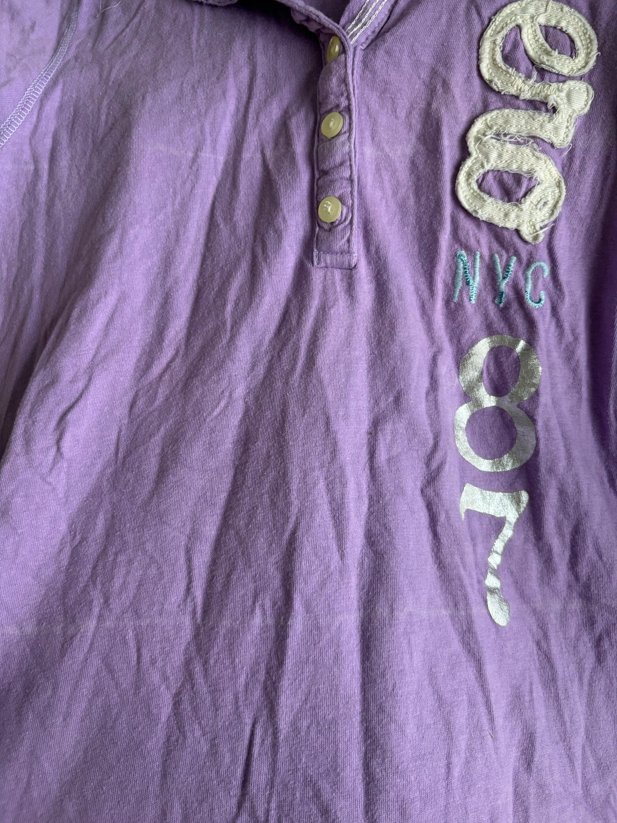 lavender aeropostale polo