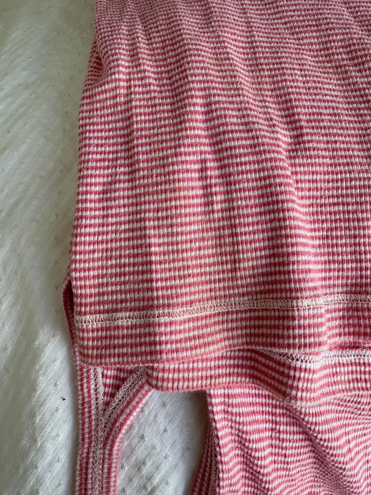 pink striped abercrombie tank