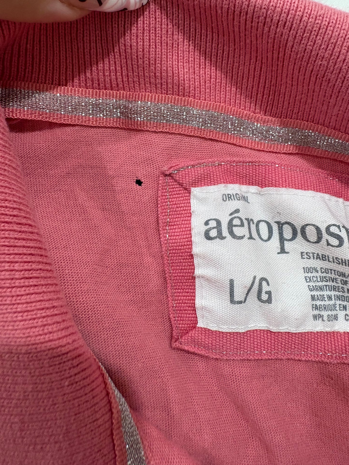 bubblegum pink aeropostale polo