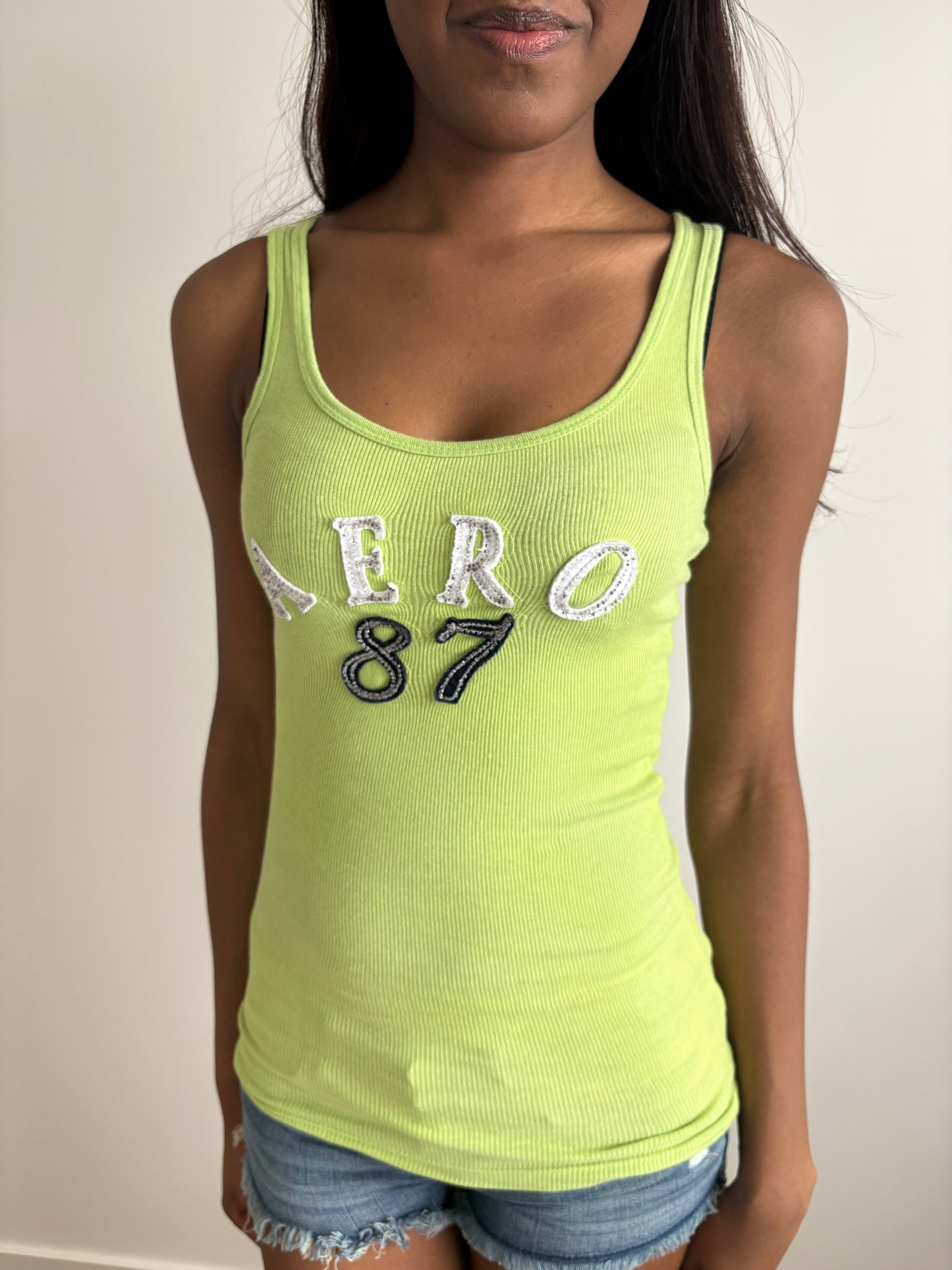 light green aeropostale tank