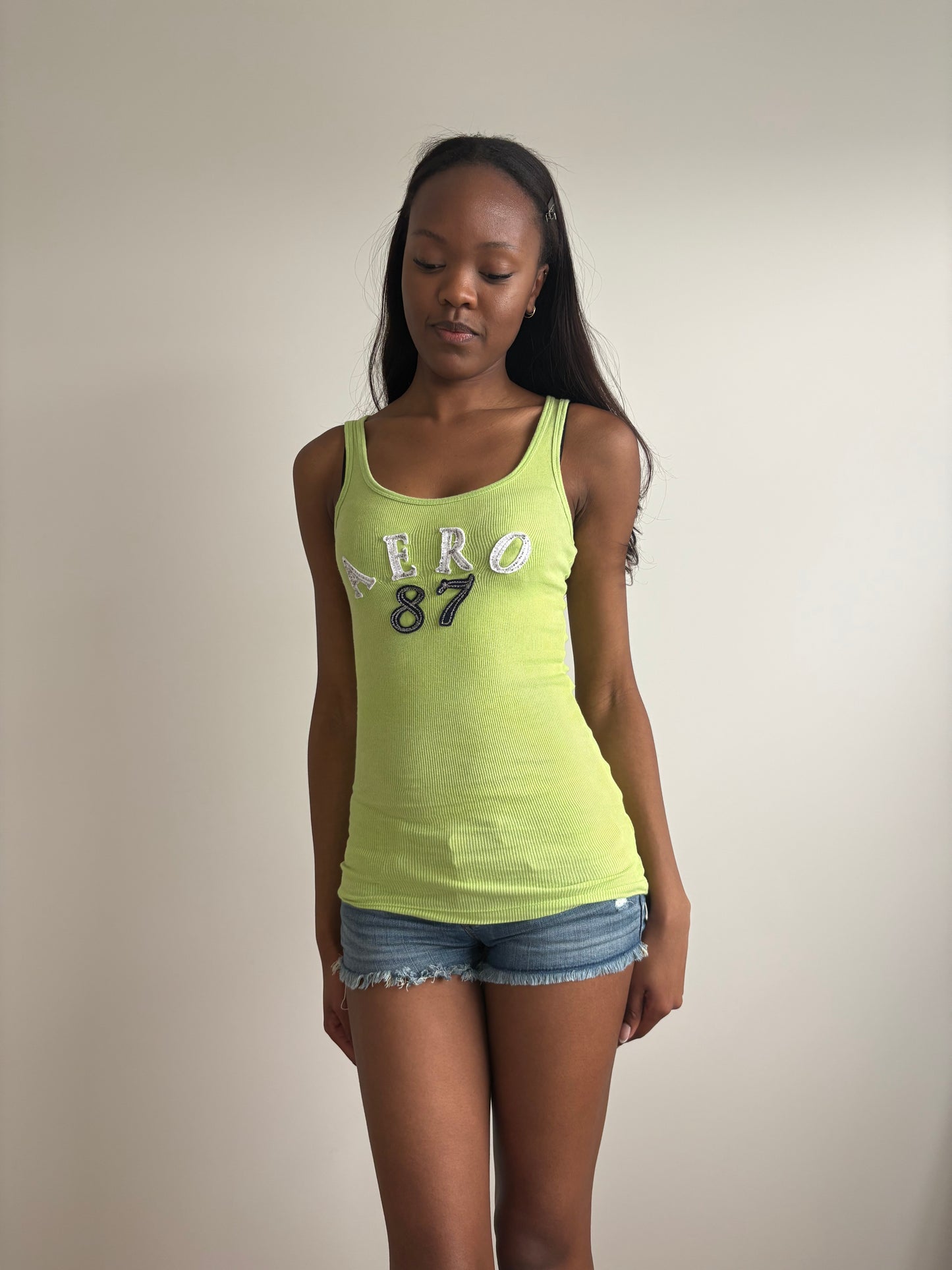 light green aeropostale tank