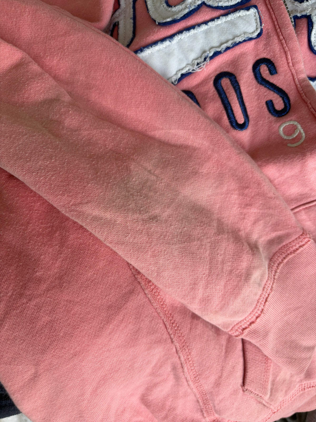 rosy pink aeropostale hooded zip-up jacket