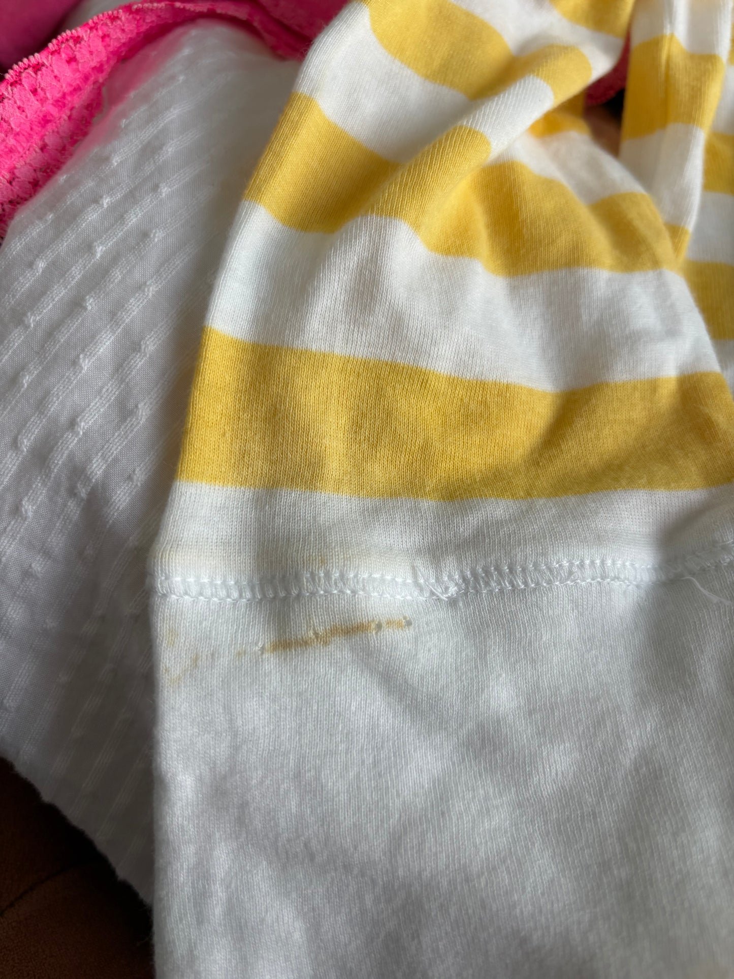 yellow striped aeropostale henley