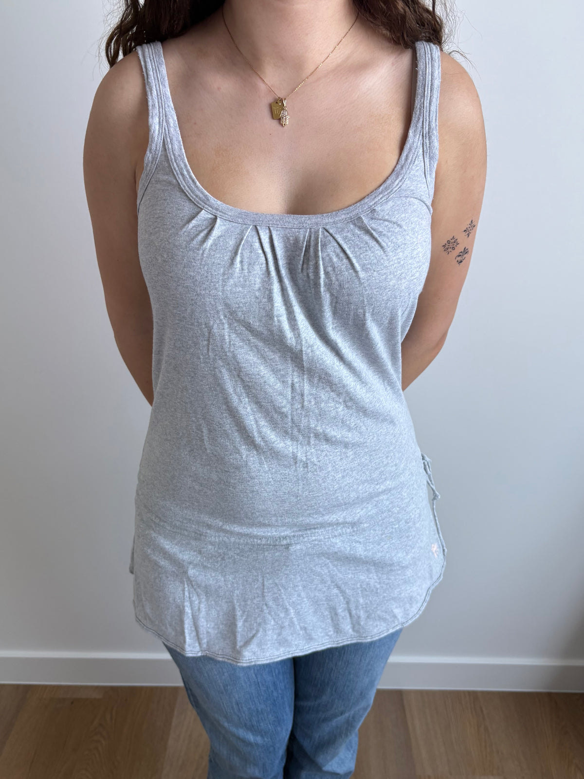 grey loose tank/dress
