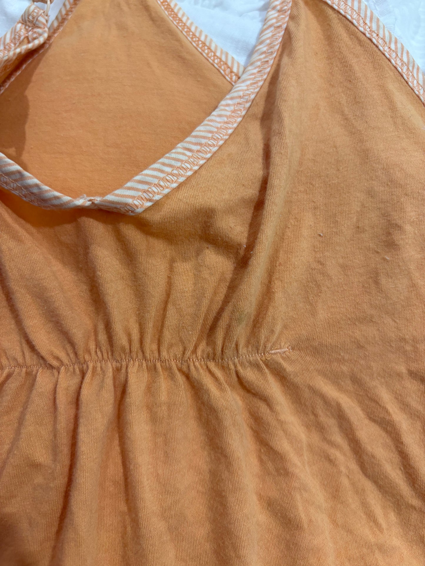 light orange abercrombie & fitch tank
