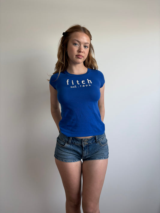 'fitch' abercrombie & fitch baby tee